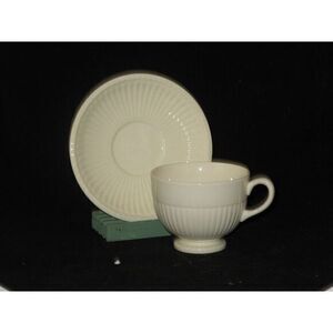 Wedgwood Edme Teacup‎ Cup & Saucer Set (s) Queens Ware